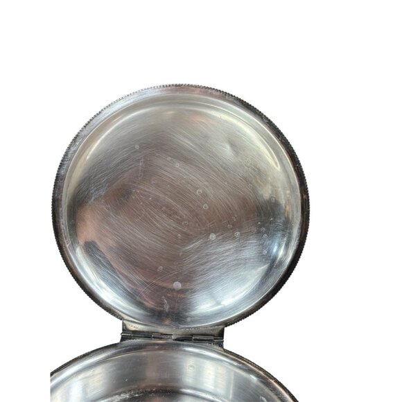 Antique Silver Plated Sheffield Silver Silent Butler 6” - Picture 5 of 12